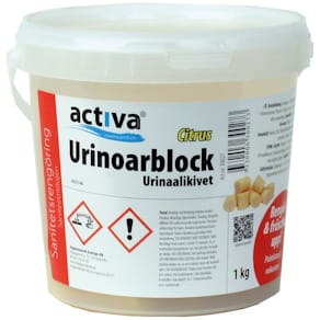 Urinoarblock ACTIVA Citron (ca 50st) 1kg