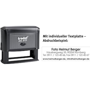 Stempel trodat Printy 4925 mit Stempelplatte