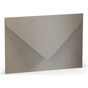 Briefhülle Rössler Paperado, B6, taupe metallic