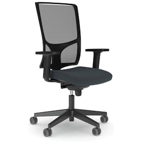 Drehstuhl Nowy Styl Vosto, mit Armlehnen, anthrazit