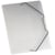 Elastomap Viquel Propyglass, A4, PP, 3 kleppen, kristal