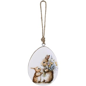 Osteranhänger Noname Nostalgie, Ei, bunt