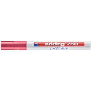Lackmarker edding 750, 2-4 mm, rot