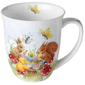 Kaffeebecher AMBIENTE Painting class, 0,4l