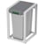 Abfallsammler Hailo ProfiLine Öko XL, 38 l, grau