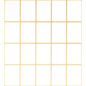 Vielzweck-Etiketten Avery Zweckform, 32 x 23 mm, 560 St., weiß