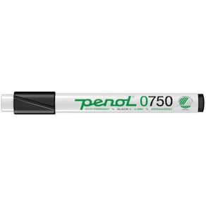 Märkpenna PENOL 0-750 perm 2-5mm svart