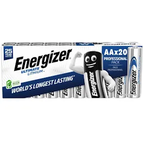 Batteri ENERGIZER Ultimate AA 20/fp