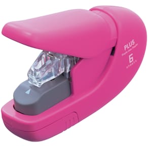 Heftgerät PLUS JAPAN klammerlos, pink