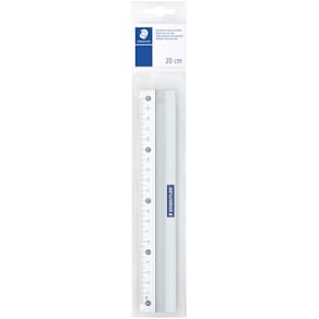 Aluminiumlineal STAEDTLER Mars®, 20 cm, silber, Stückpackung