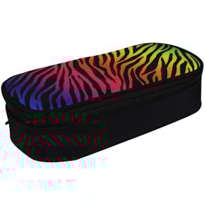 Schüleretui Donau Neon Safari Zebra, klein