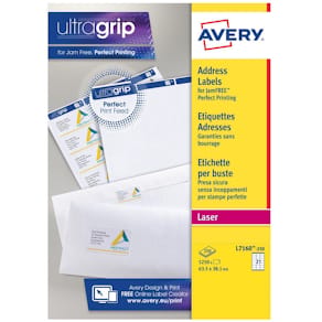 Etikett AVERY QP 63,5x38,1mm 5250/fp