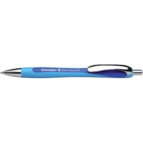 Balpen Schneider Slider Rave, extra breed, blauwe inkt, blauw