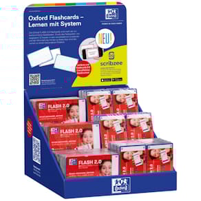Lernkarten Oxford 45ST Flashcard Mix, sortiert