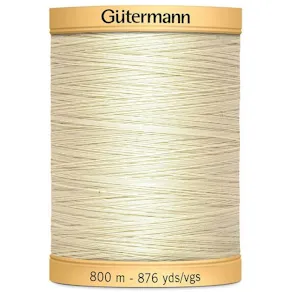 Sytråd Gütermann bomull 800m beige