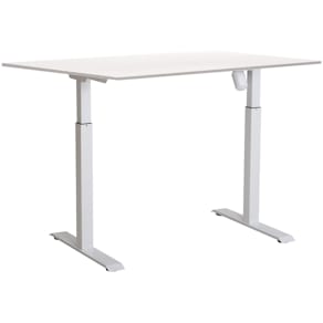 Skrivbord el Easydesk Adapt I 140x80 cm vit