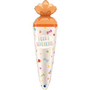 Folienballon Grabo Schultüte, 89 cm