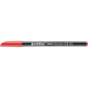 Fasermaler edding 1200 color pen, rot