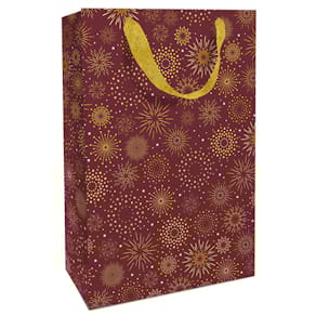 Geschenktragetasche BRAUN + COMPANY Firework, dunkelrot