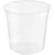 Plastbæger RPET 470 ml, Ø101 H95, transparent, 396 stk