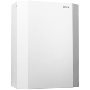Papperskorg KATRIN Vit metall, 25L