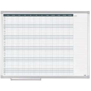 Tavla 2x3 Årsplan 120x90cm