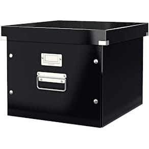 Hängmappslåda Leitz Click & Store Svart, 355x280x370mm