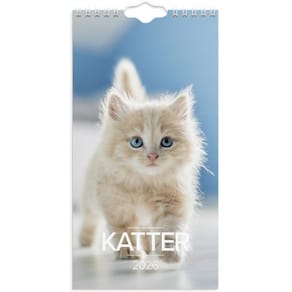 Veggkalender GRIEG 2026 Katter Mini