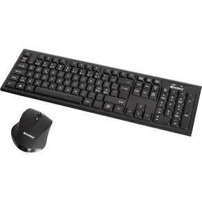 Wireless Office Desktop Set, Black (Nordic)