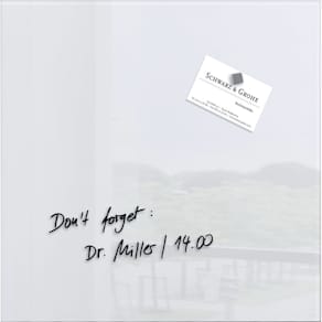 Magnettafel Sigel Artverum, Glas, hochweiß