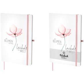 Notizbuch FÜR DICH Lovely Greetings Blüte