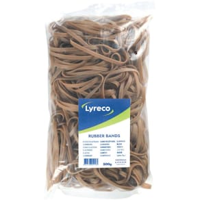 Gummiband LYRECO 100x5mm 500g 300/fp