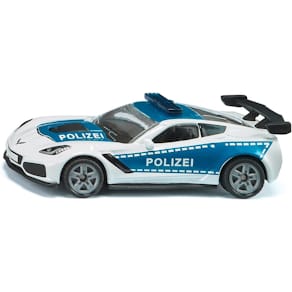 Modellauto siku Chevrolet Corvette ZR1 Polizei
