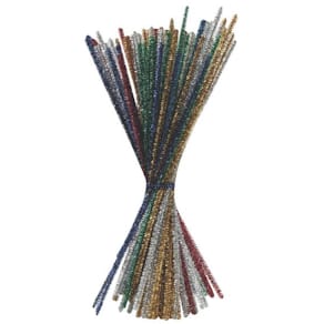 Piprensare Glitter Mix, 30cm, 90/fp