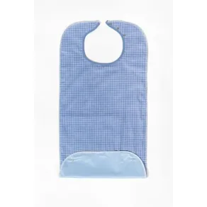Haklapp flergång spillficka blå 45x90cm