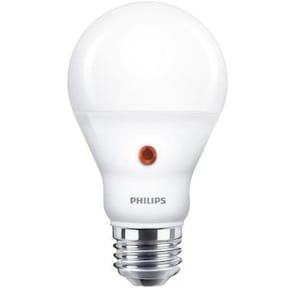 Lyspære PHILIPS LED 7,5W sensor E27