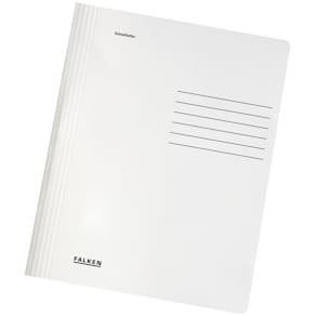 Schnellhefter Falken Manila, A4, intensivweiß