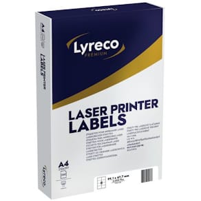 Etikett LYRECO 99,1x67,7mm 2000/fp
