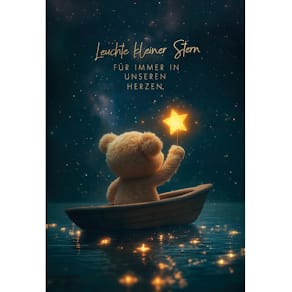 Trauerkarte Sternenkind