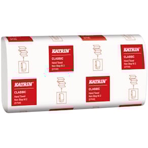 Falthandtuch KATRIN, 2-lagig, 4000 Stück, weiß