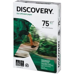 Kopieerpapier Discovery, A3, 75 g, pak van 500 vel