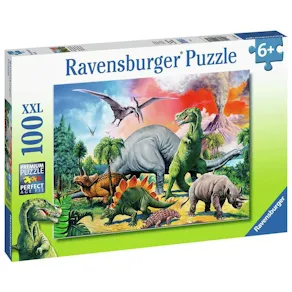 Pussel Dinosaurier 100 bitar