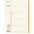 Pärmregister ESSELTE A4 1-5 Orange, flikförstärkt