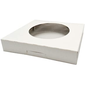 Snitteeske 30x30x5,5cm m/vindu lokk(150)