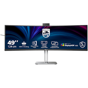 Philips 49B2U5900CH - 5000 Series - LED-skärm - böjd - USB - 49"