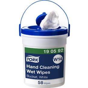 Våtduk TORK Premium W14 Handrengöring, vit, 58/fp