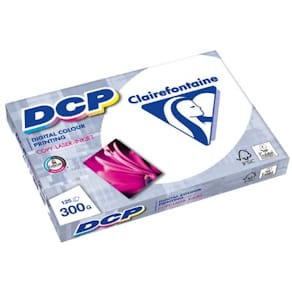 Obestruket papper DCP Satinfinish A4 300g 125/FP