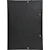 Gummibandsmapp 3-klaff A3 600g svart