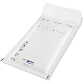 Boblepose B/12 hvid, kortside Peel & Seal, FSC, 200 stk